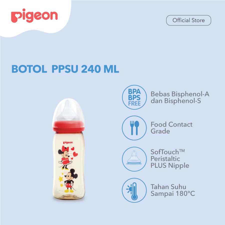 Pigeon Botol Susu PPSU Disney Edition | PPSU Bottle