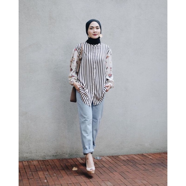 miyasa stripe roses by Kalanilabel