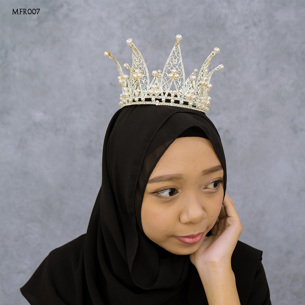 [TOK TERPERCAYA] HEADPIECE MUTIARA PREMIUM AKSESORIS WANITA HIJAB MFR007