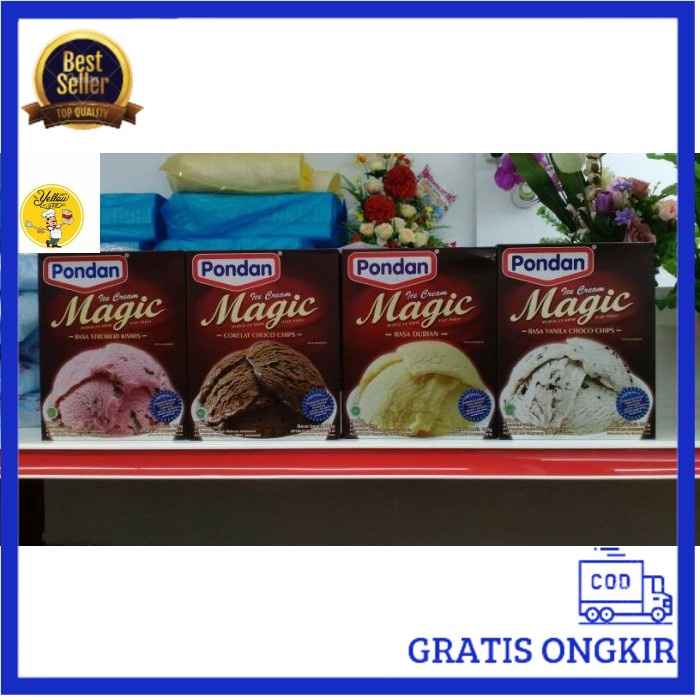 

PONDAN MAGIC ICE CREAM 160GR -Terlengkap-Termurah-Berkualitas