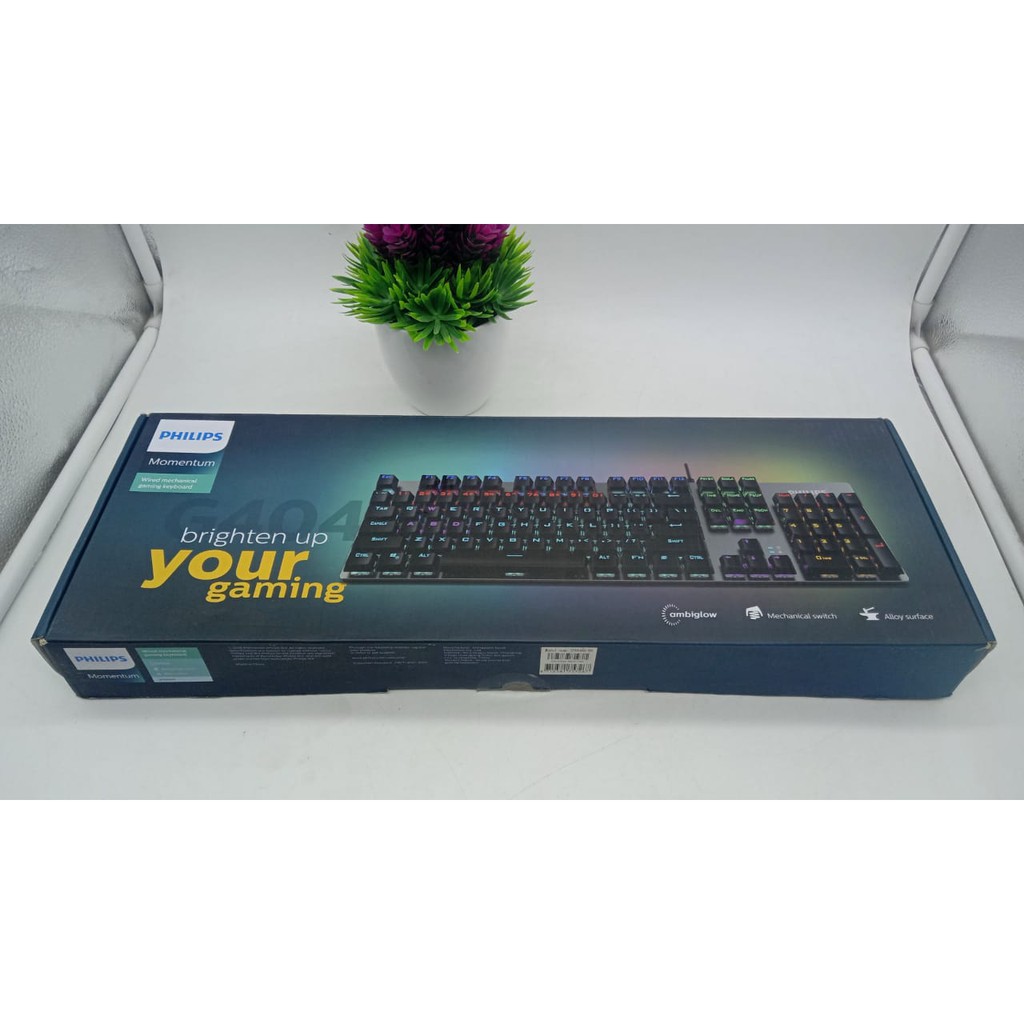Keyboard Gaming Mechanical Philips G404 USB