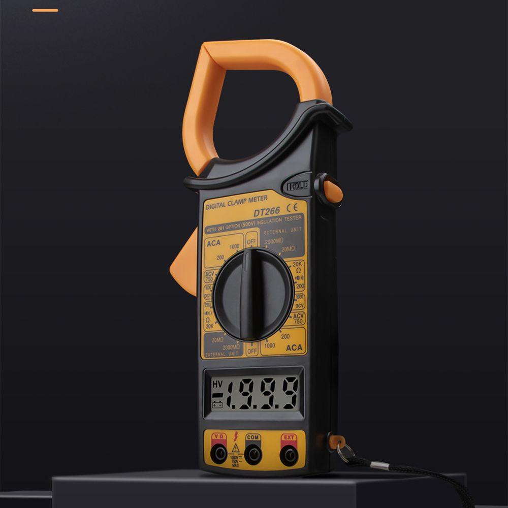 Solighter Digital Clamp Meter Multifungsi Data Show Auto Multimeter True RMS Tester Arus Listrik