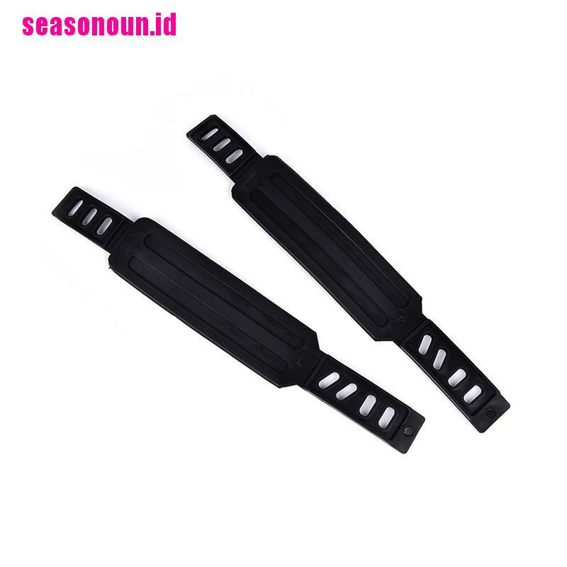 (seasonoun) 1 Pasang Strap Pedal Sepeda Untuk Fitness