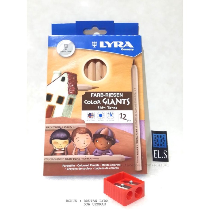 

Lyra Color Giants - Skin Tone Set 12 Dijamin Puas