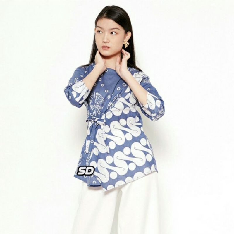 Atasan Batik Wanita PPBTK07 Modern Batik murah Cassual Atasanbatik Wanitabatik /Atasanwanita...-Model 5