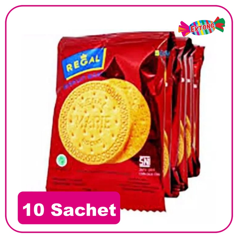 

REGAL MARIE BISCUIT ( 10 SACHET X 12GR )