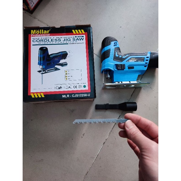 mollar CJS12250-U gergaji kayu cordless jig saw jigsaw CJS 12250 U 12v