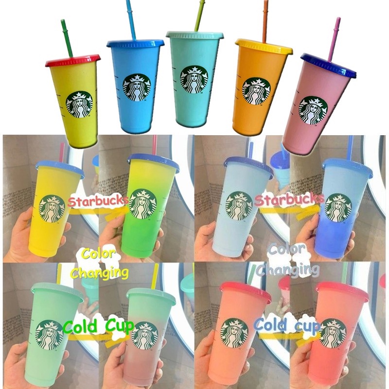 Reday Tumbler Reusable Starbucks Cup Berubah Warna Colour/Color Cangkir Air