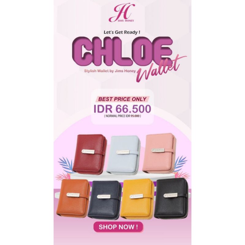 Dompet Jims honey Chloe wallet