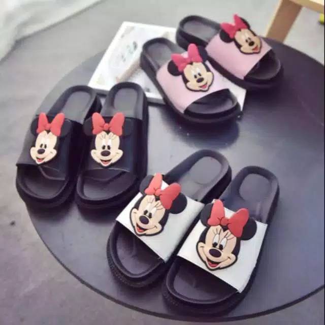 Best seller sandal wanita mickey minie karet