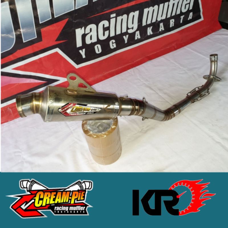 Knalpot Creampie Stainless CR4 Jupiter Z 100% Original