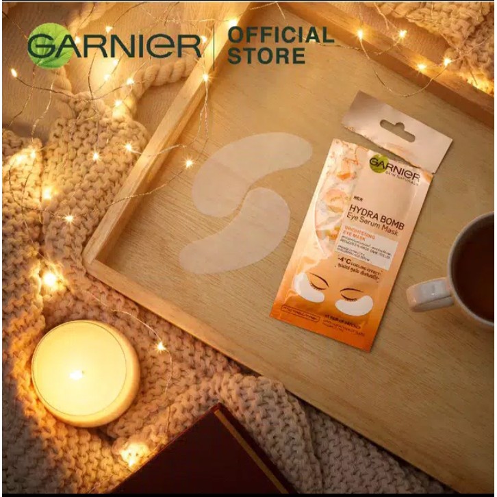 GARNIER EYE SERUM MASK ORANGE DAN COCONUT
