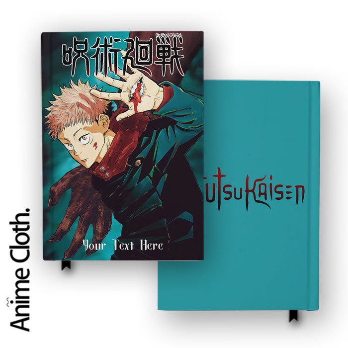 

Buku Notebook Anime Jujutsu Kaisen Yuji Itadori Custom Hardcover Jurnal Agenda Diary Aesthetic A6 A5