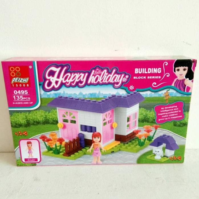 LEGO ANAK PEREMPUAN HAPPY HOLIDAY HOUSE