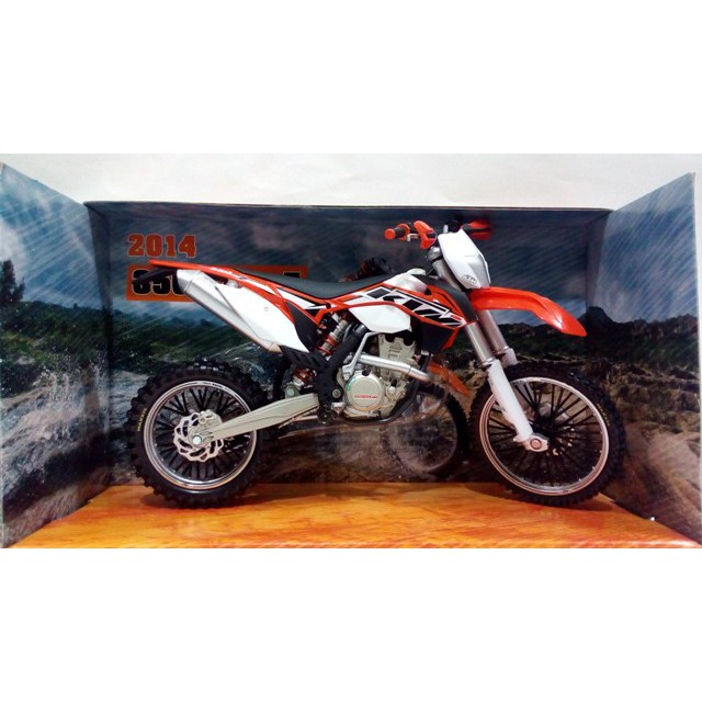 Diecast Miniatur Motor Cross Trail KTM 350 EXC-F 2014