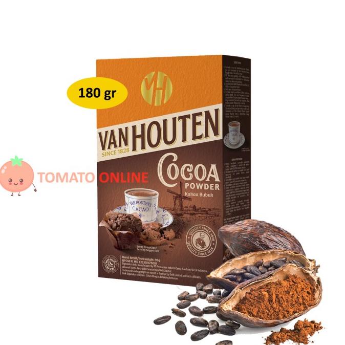 

Cocoa Powder Van Houten Coklat Bubuk 180 gr gram G / 180gr / 180gram BIG SALE Kode 955