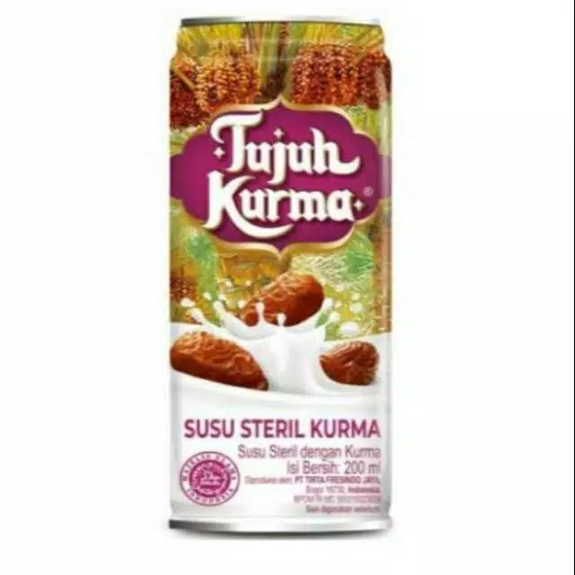 

Susu Steril Tujuh Kurma 200 ml-Kaleng