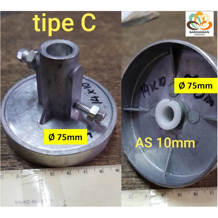 PULY DINAMO MESIN CUCI SPIN PULLEY PENGERING