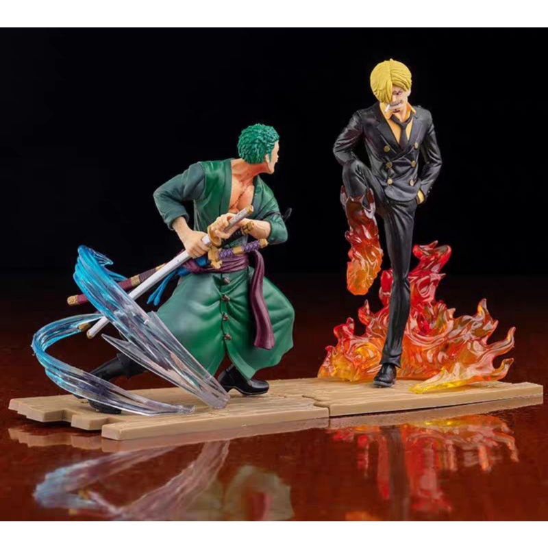 Figure One piece log  selection battle Roronoa Zoro vs Sanji