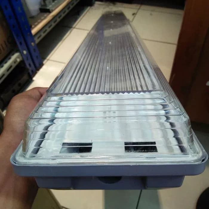 QH Kap TL 2x36 Waterproof IP65 120Cm Rumah Lampu T8 TL LED