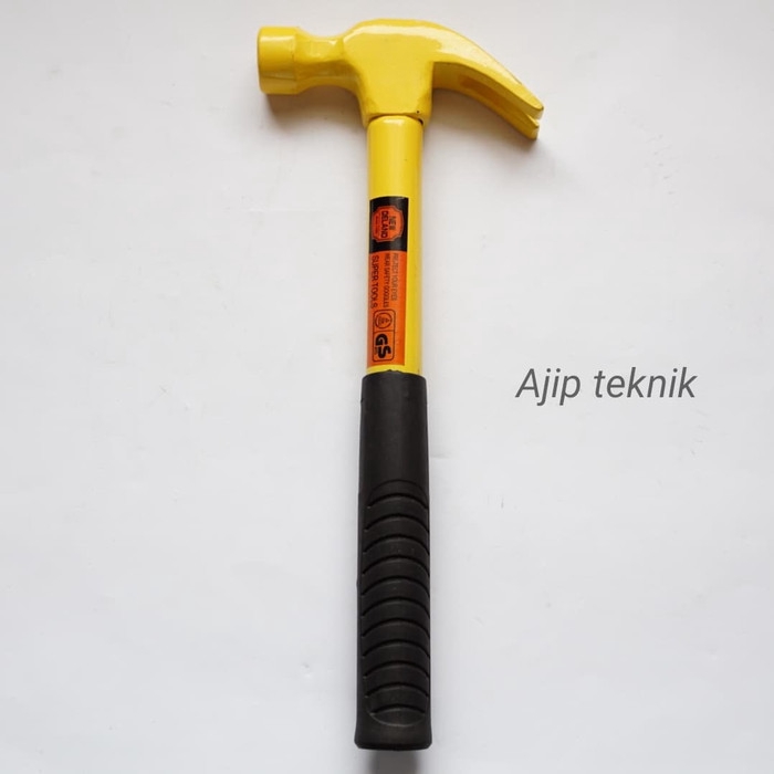 Palu Kambing Gagang Fiber 16oz / Claw Hammer New Deland