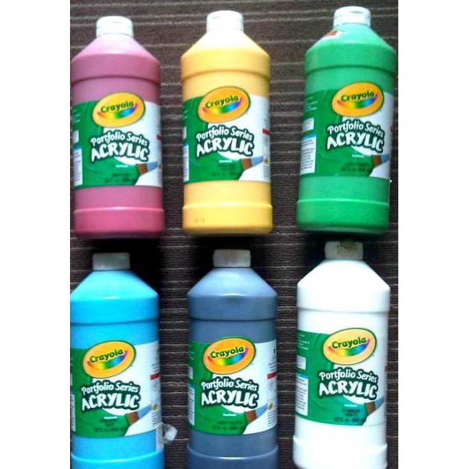 

Terbaru! Crayola - Paket Promo 6 Botol Cat Acrylic 946 Ml Termurah