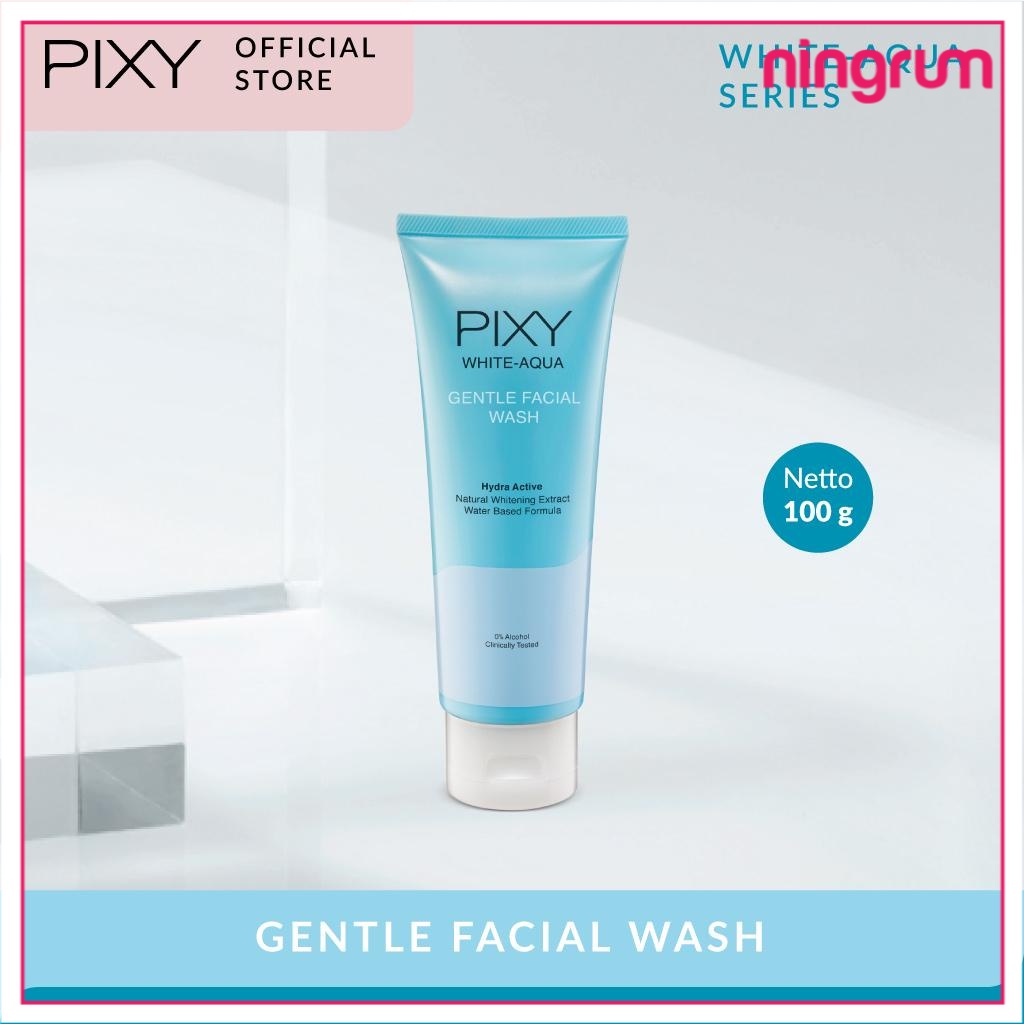 Ningrum Pembersih Wajah Pixy White Aqua Gentle Facial Wash - 8028