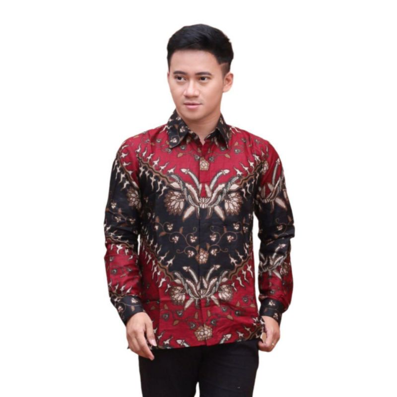 TERBARU Couple sweet || couple batik ayah dan anak cowok BATIK MERAH