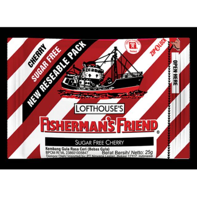 

FISHERMAN'S FRIEND CHERRY SUGAR FREE