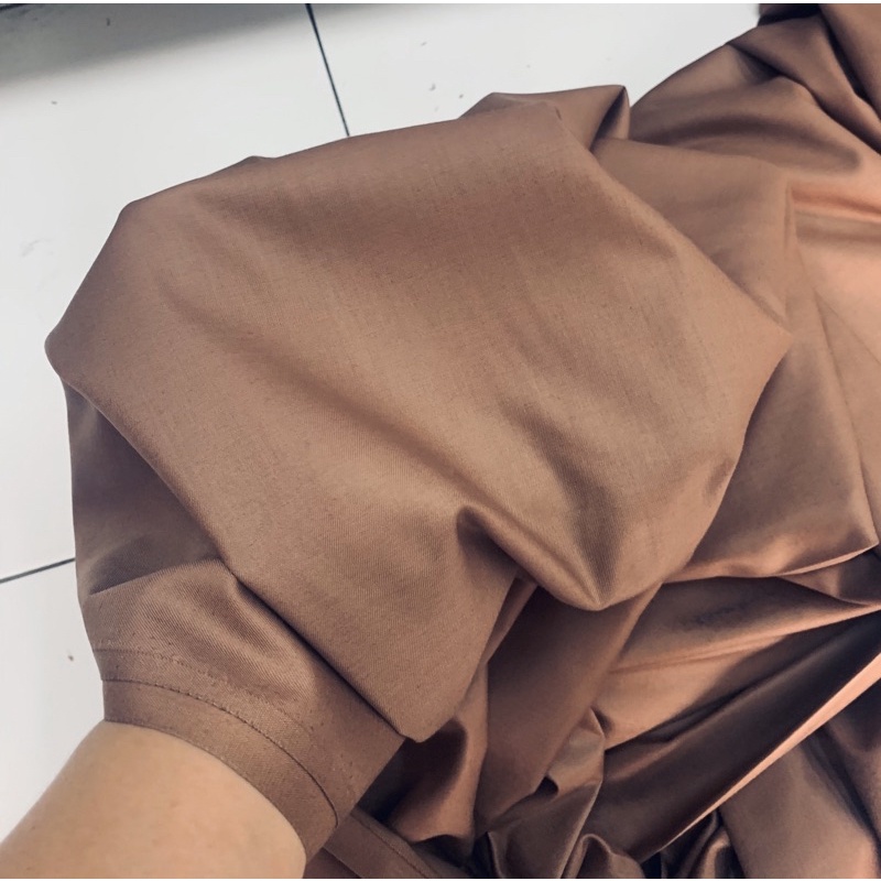 Kain TOYOBO murah royal mix ( 20 warna )-Mocca