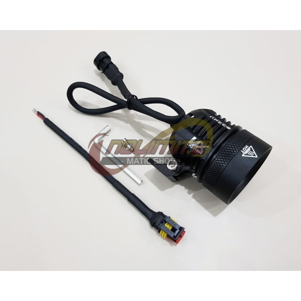 Lampu Sorot Cree LED L4X 40 Watt 4 Titik NMAX XMAX Aerox 155 Lexi PCX