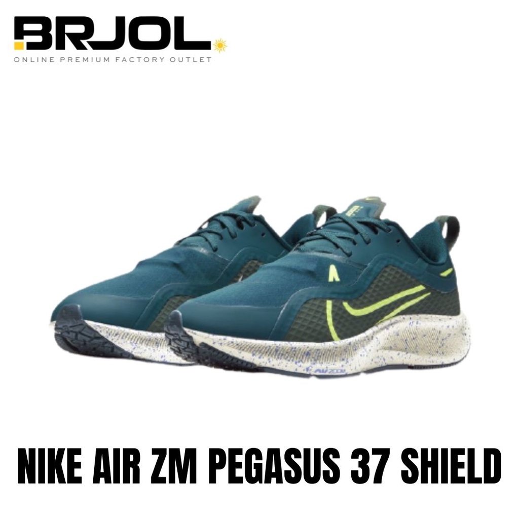 SEPATU LARI PRIA RUNNING ORIGINAL NIKE AIR ZOOM PEGASUS37 SHIELD CQ7935300