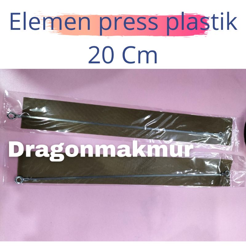 elemen press plastik 20cm/elemen Sealer plastik 20cm