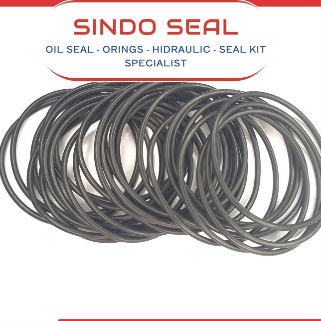 ORING SEAL SIL AS145 2-145 NBR70 NBR90 FKM TAHAN PANAS