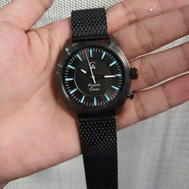 JAM TANGAN ALEXANDRE CHRISTIE COWOK AC 8630 ORIGINAL