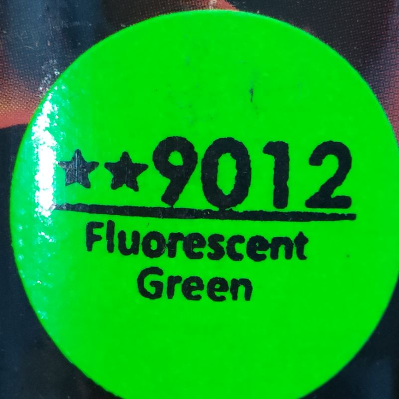 Pilok Paket Lengkap Cat Diton Premium Fluorescent Primer 9000 Fluorescent Green 9012 Clear Gloss 9128 400cc.. Pilok Paketan Lengkap Fluorescent Green Cat Semprot Diton Premium 400cc