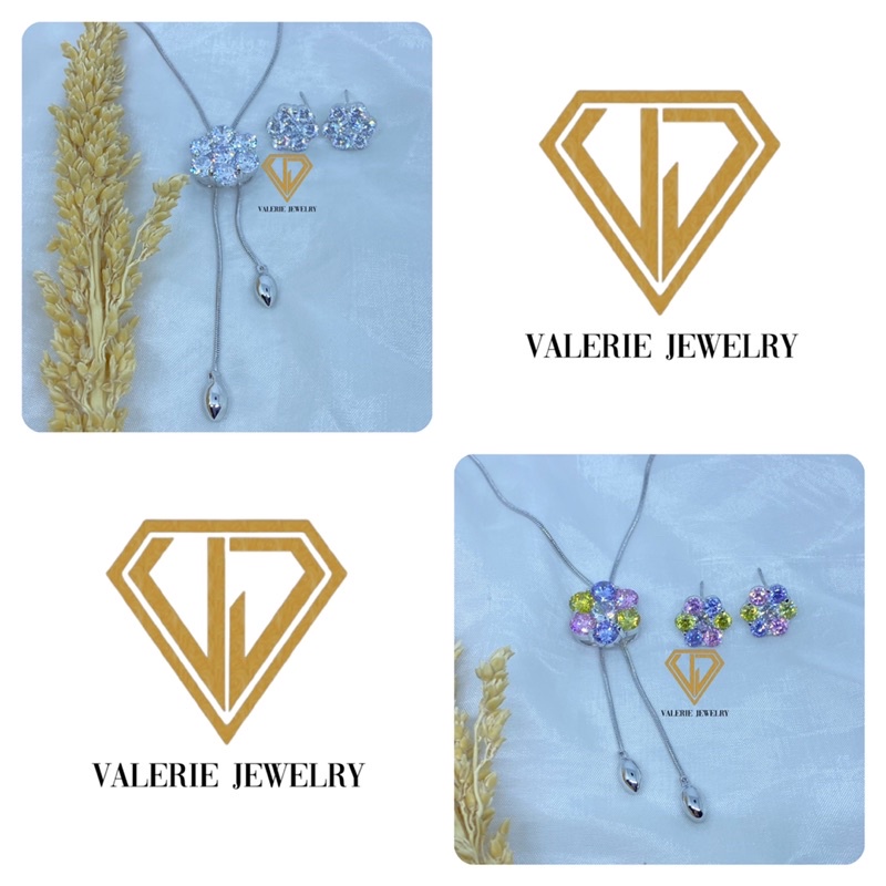 SET PERHIASAN WANITA KALUNG WANITA KALUNG SERUT WANITA ANTING WANITA ANTING TUSUK WANITA ANTING STUD