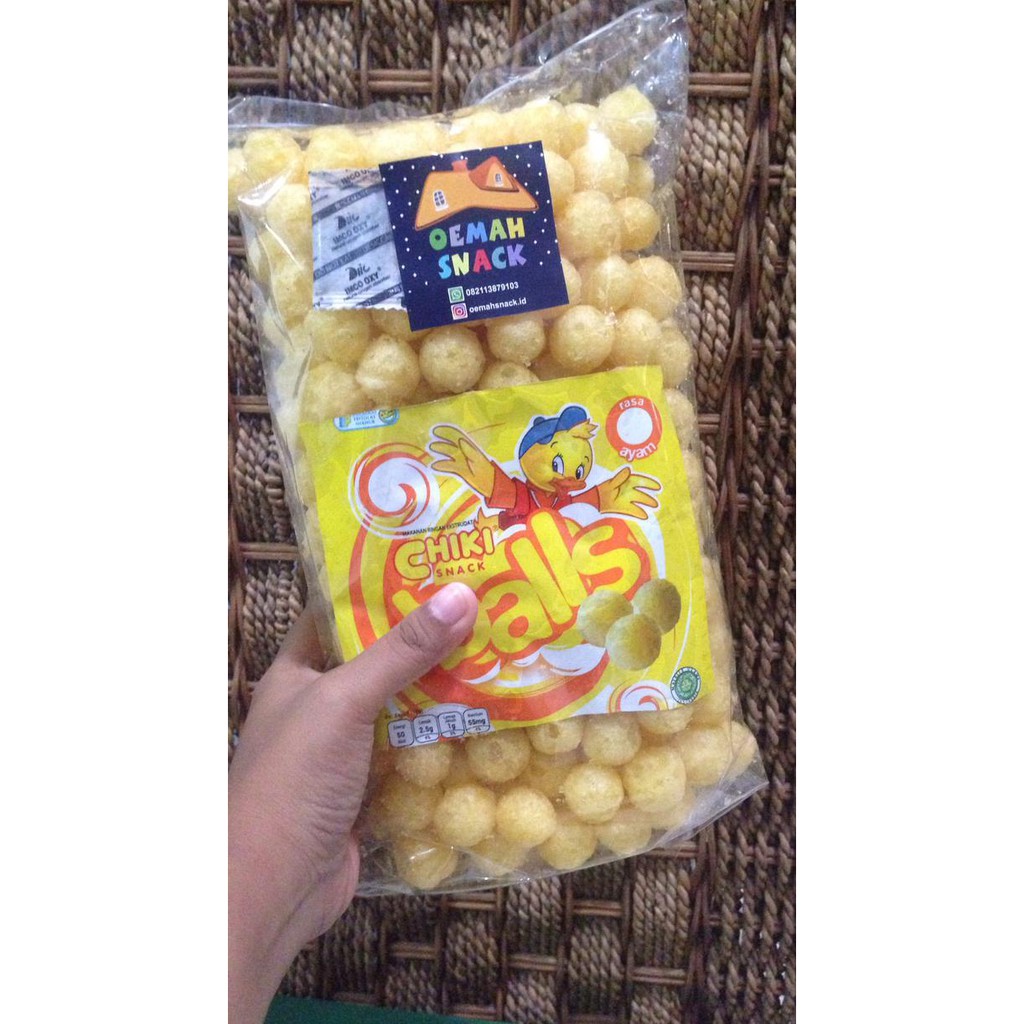 

Chiki Balls Ayam - Snack Kiloan Ori Pabrik Asli!