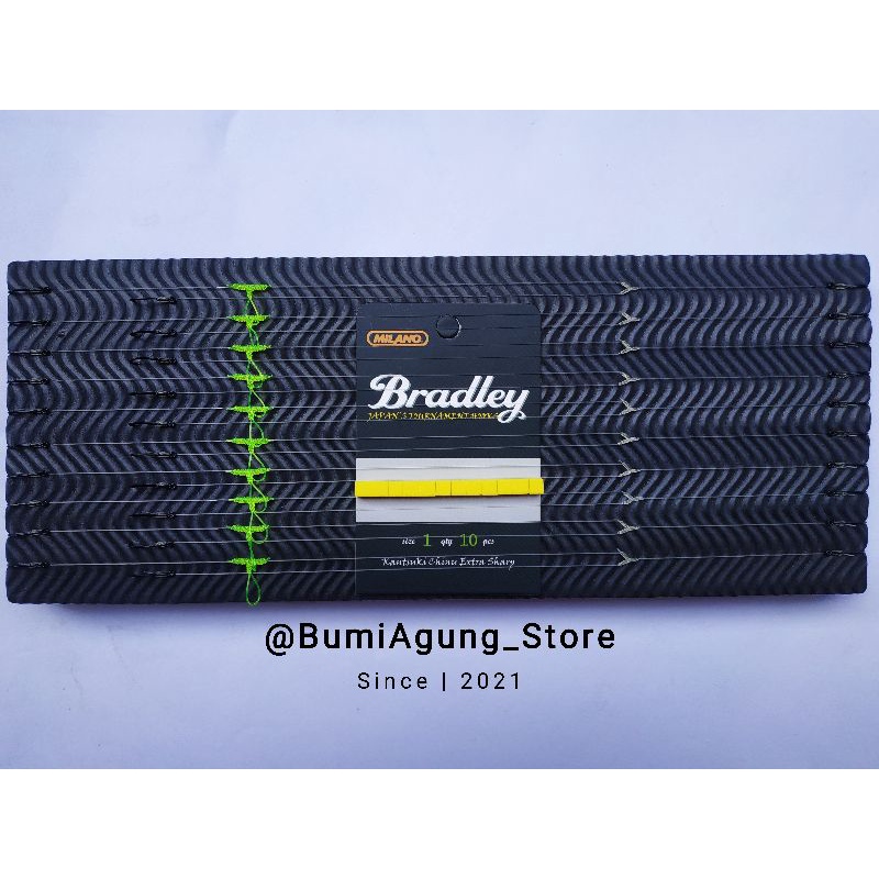 Rangkaian Kail Cabang 2 & Cabang 3 Bradley Khas Bandung Untuk Ikan Mas