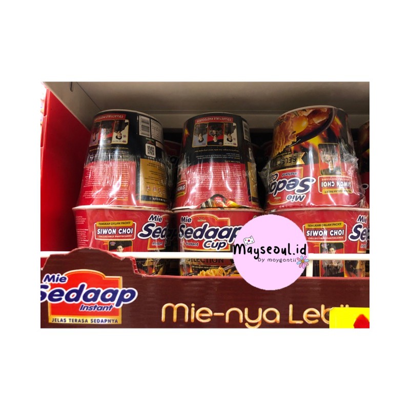 MIE SEDAAP CUP X SIWON EDISI PHOTOCARD