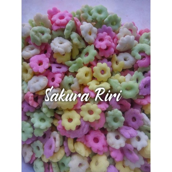 

Sakura riri / Sakura ajisan 250gr / snack kiloan murah