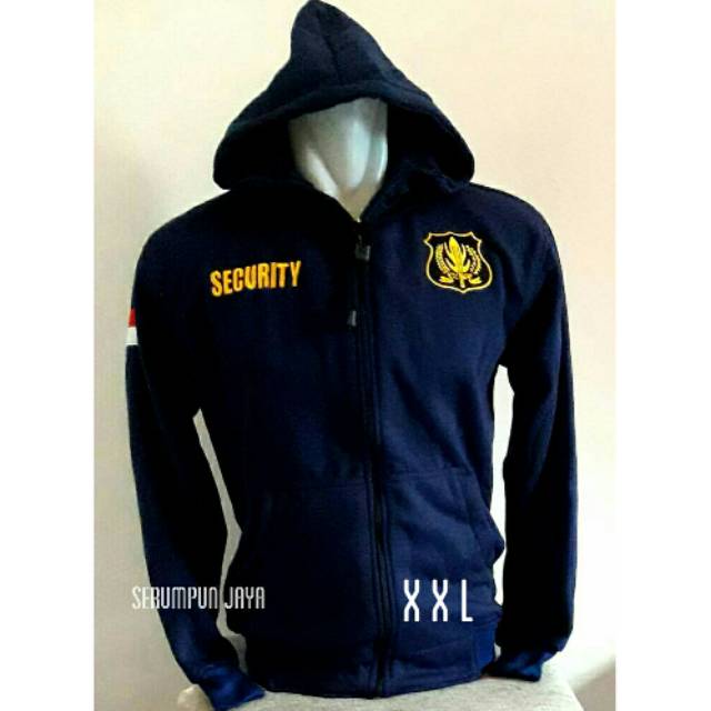 JAKET SECURITY NAVY- HARGA KHUSUS XXL JAKET SECURITY NAVY - SWEATER SECURITY NAVY