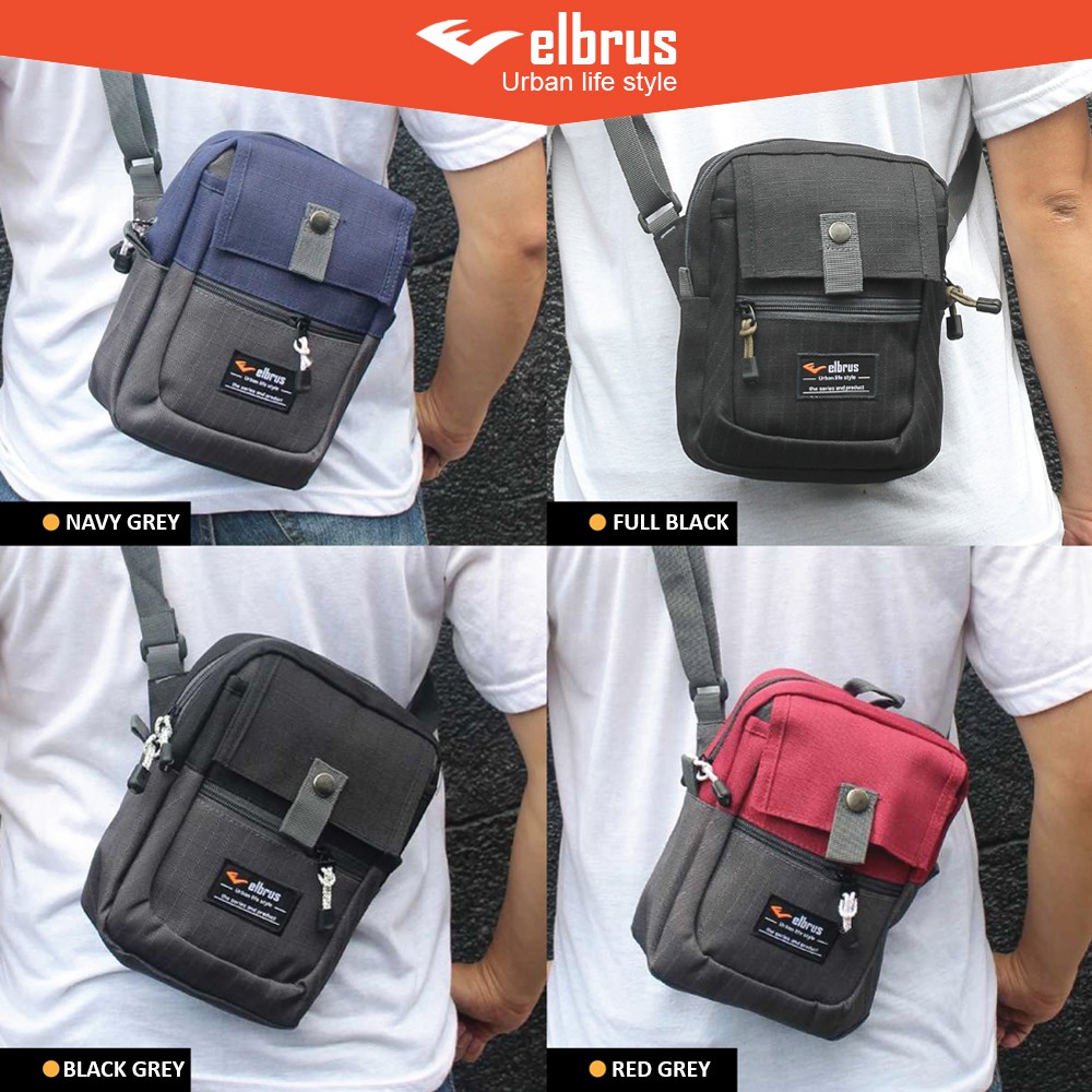 ELBRUS - Tas Slingbag Pria Tas Selempang Pria Original | TL 510