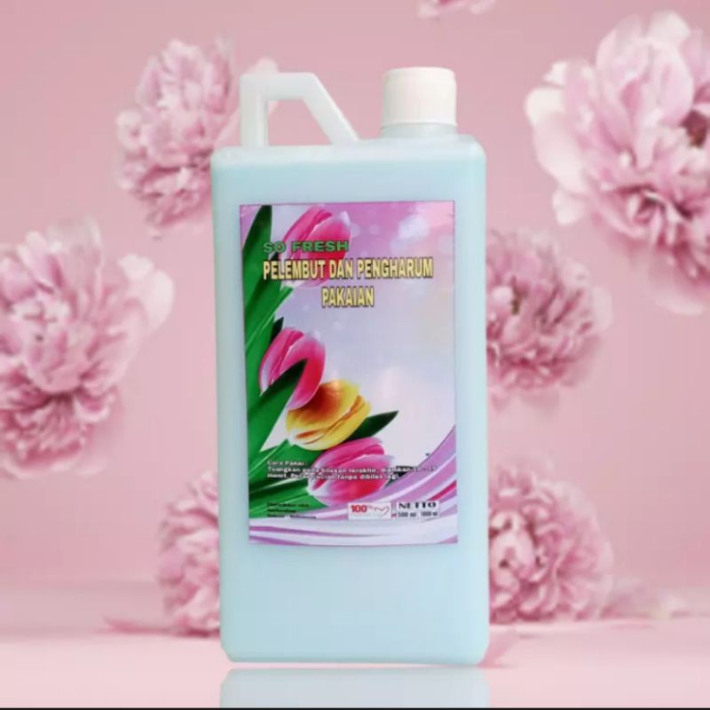 PELEMBUT DAN PENGHARUM PAKAIAN BLUE 1 LITER