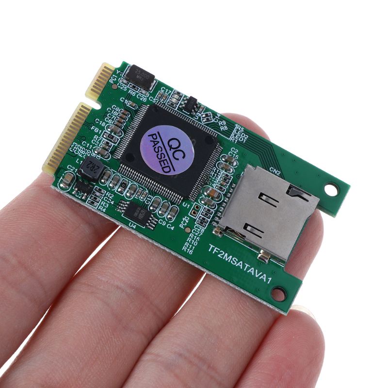 Converter Adapter btsg TF Card to Mini PCI-E mSATA SSD Untuk PC Laptop Tahan Lama