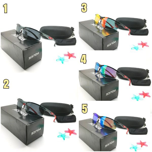 kacamata fashion pria cowok Police 1807 polarized polaroid super