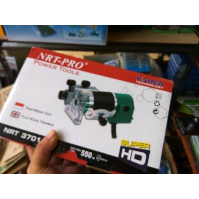 Mesin Router Trimmer NRT PRO 3701 HD/ New Gen Mesin Profil Kayu Router Trimmer NRT Murah