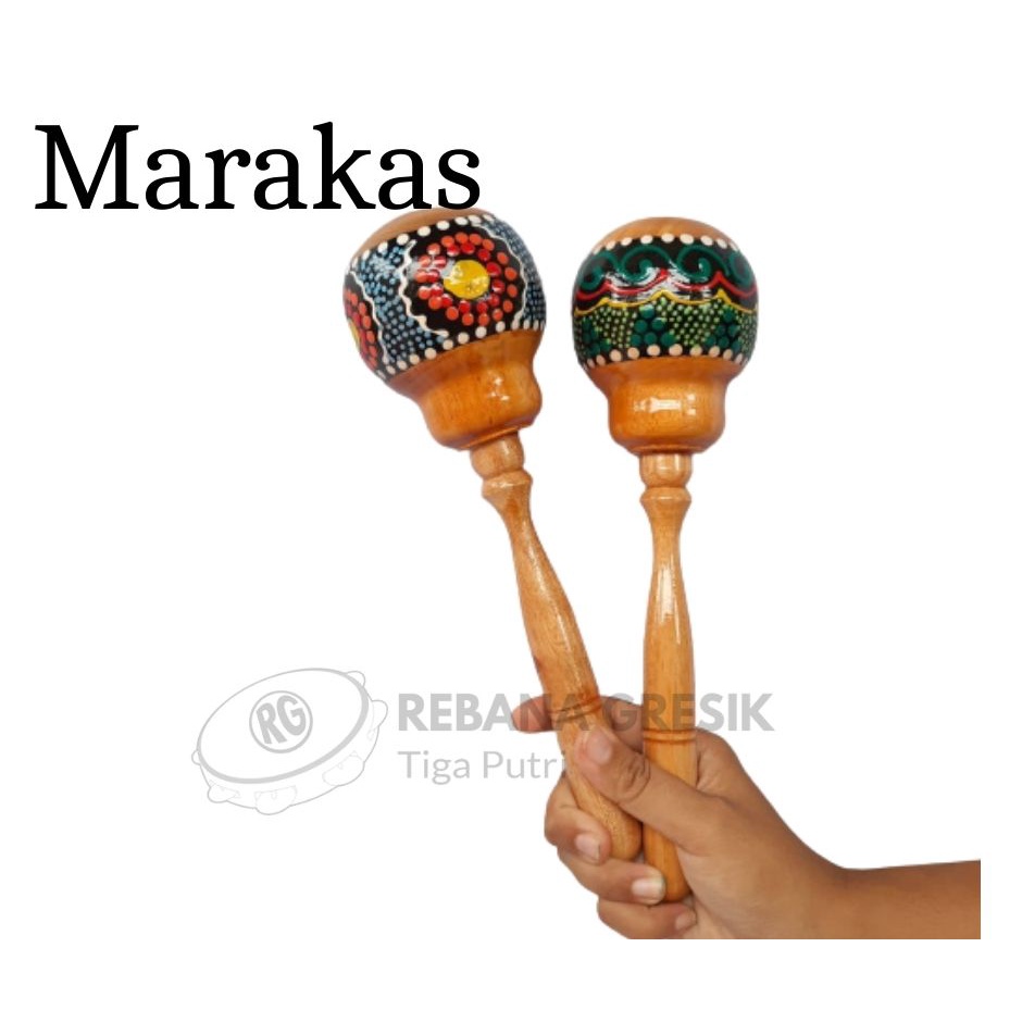 Alat Musik Marakas / Maracas/ Alat Musik Anak Marakas/