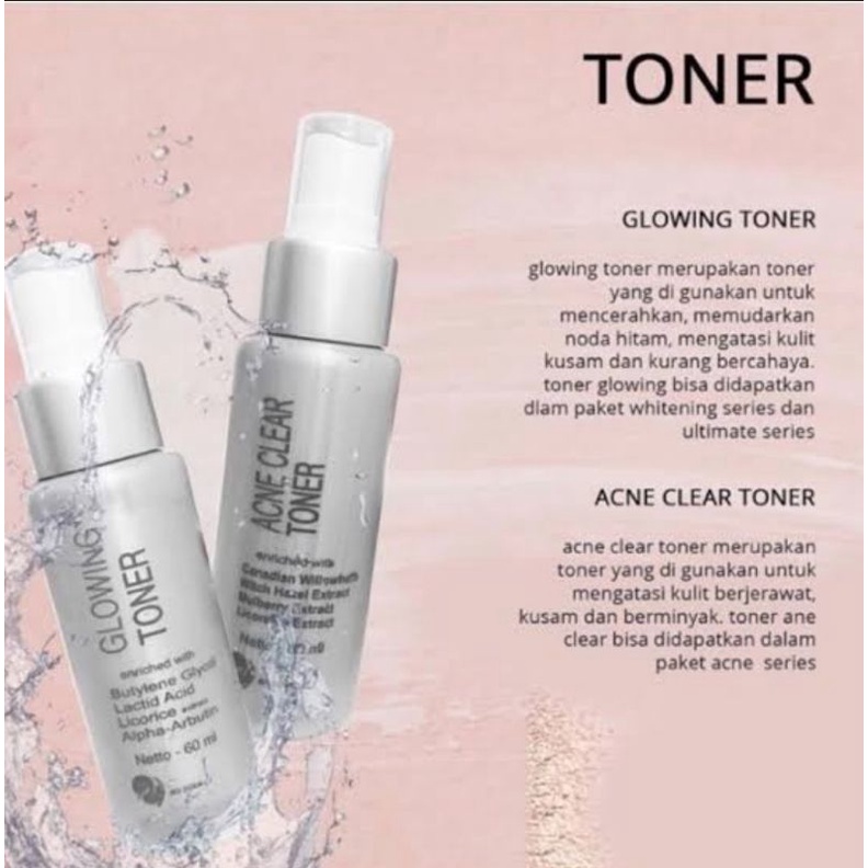 TONER GLOWING-ACNE MS GLOW// PEMBERSIH WAJAH