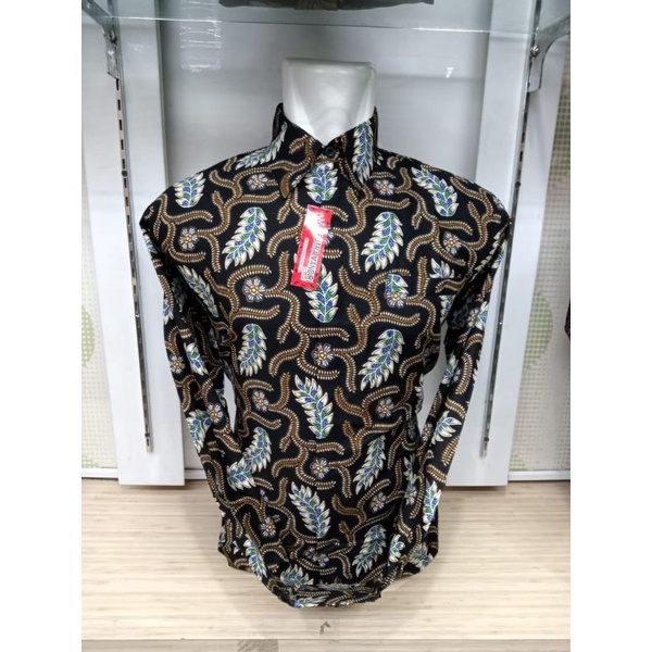 Batik Pria Lengan Panjang/Batik Pria Premium Dolbby lapis Puring/Baju,Batik,Atasan TERBARU keren